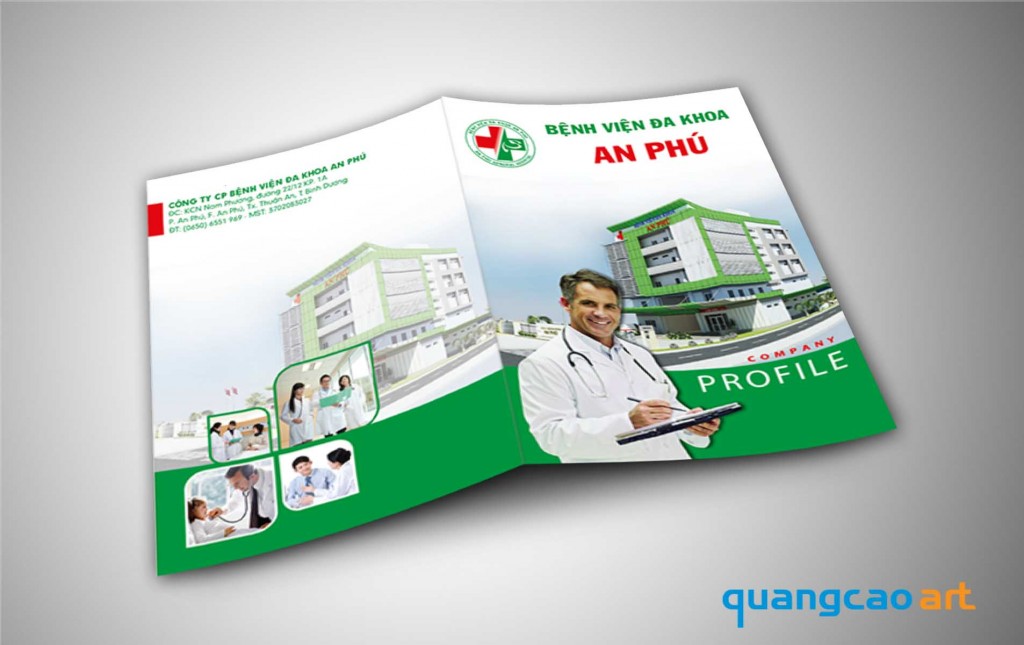 Thiết kế Profile bệnh viện đa khoa An Phú