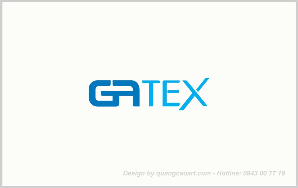 Thiết kế logo công ty CP dệt may GA Tex