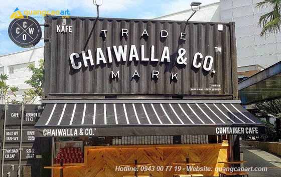 Làm biển hiệu quán cà phê tại Vinh