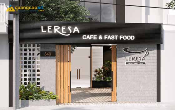 Làm biển hiệu quán cà phê tại Vinh