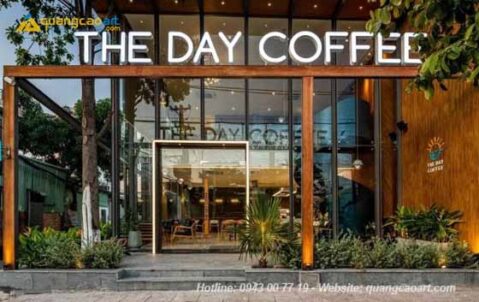 Làm biển hiệu quán cà phê tại Vinh