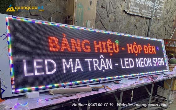 Làm biển led tại Vinh