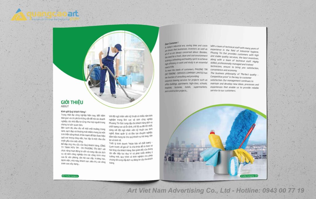 Thiết kế Profile tại Vinh Nghệ An
