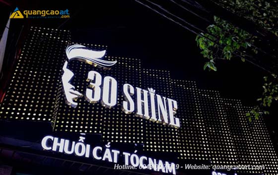 Bảng Hiệu Salon Tóc Vinh