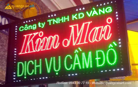 Làm Biển Led Vẫy Giá Rẻ Tại Vinh