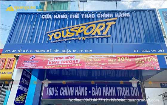 Làm biển quảng cáo Nghệ An