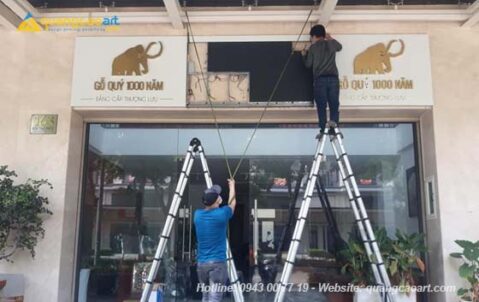 Sửa chữa biển quảng cáo Nghệ An