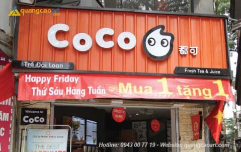 Thi Công Bảng Hiệu Trọn Gói Nghệ An