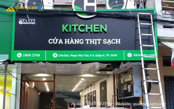 Thi công bảng hiệu Nghệ An