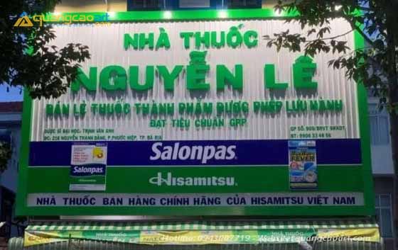 Làm Biển Hiệu Nhà Thuốc Bình Dương