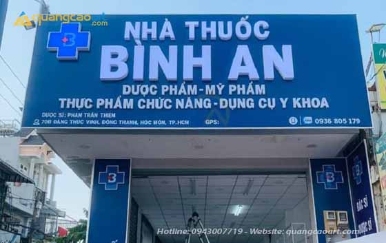 Làm Biển Hiệu Nhà Thuốc Bình Dương