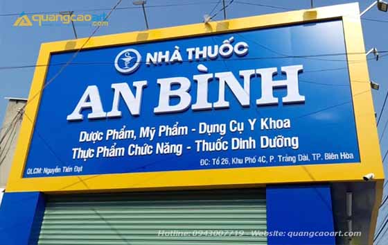 Làm Biển Hiệu Nhà Thuốc Bình Dương