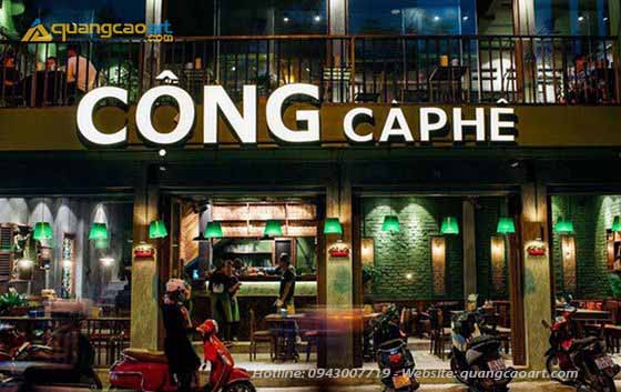 Làm Biển Hiệu Quán Cà Phê Thuận An