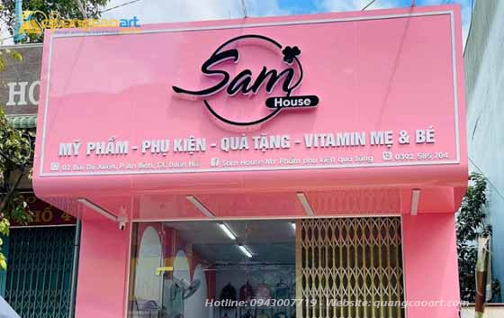 Làm bảng hiệu Bình Dương