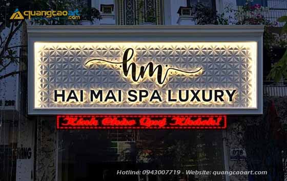 làm biển hiệu spa Thuận An