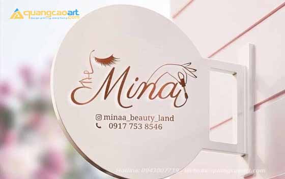 Làm hộp đèn spa Bình Dương 