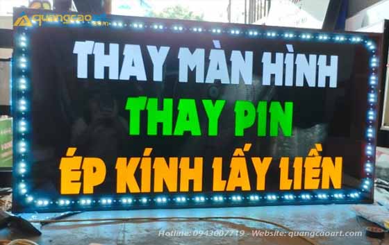 Thi công biển vẫy Bình Dương 